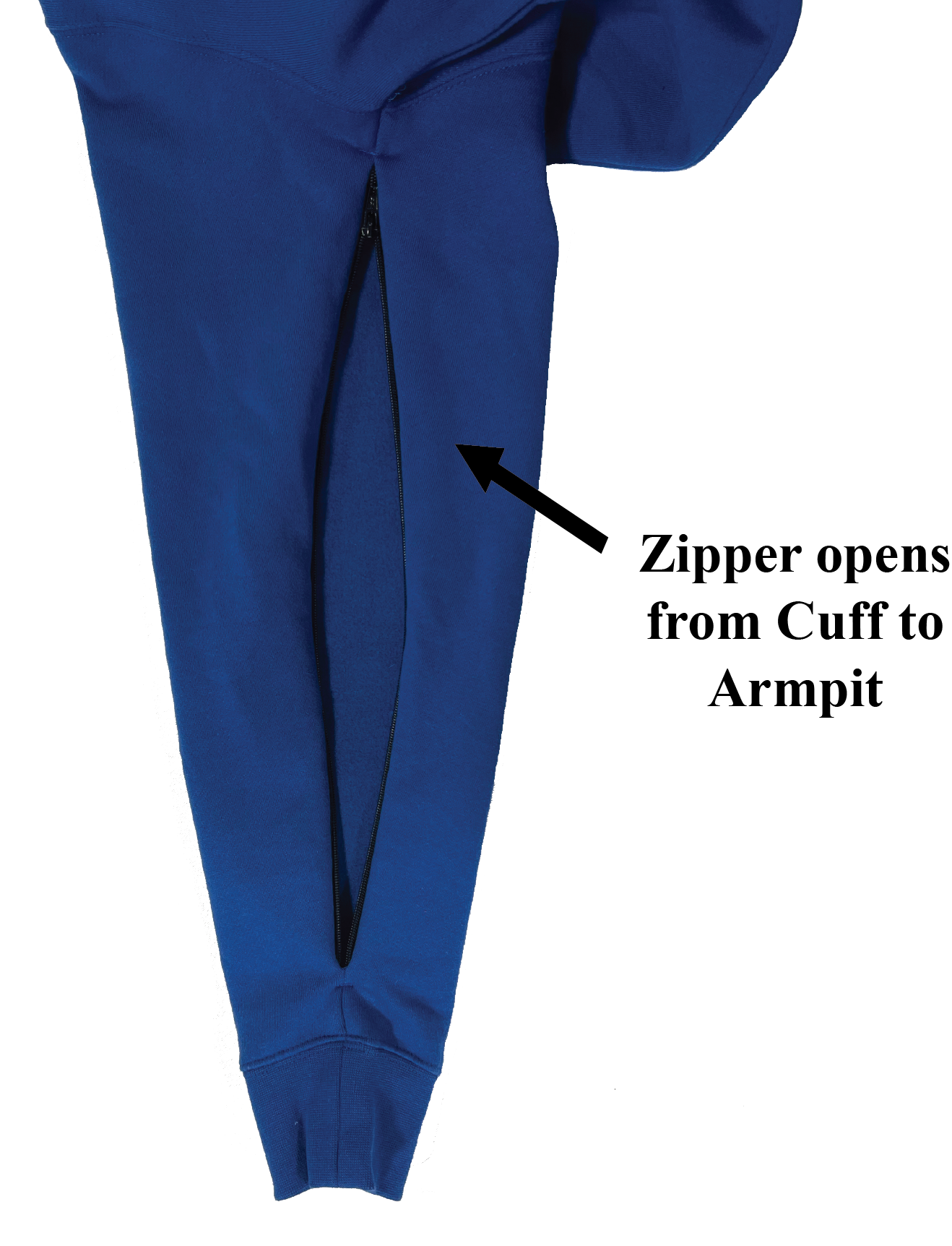 Adaptable Full Zip Hoody - Black